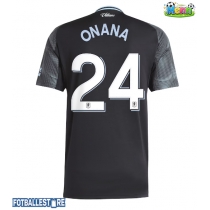 Aston Villa Amadou Onana #24 Bortedrakt 2025-26 Kortermet